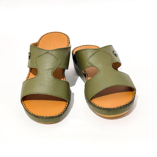 Al Sinyar Sandal Green Color
