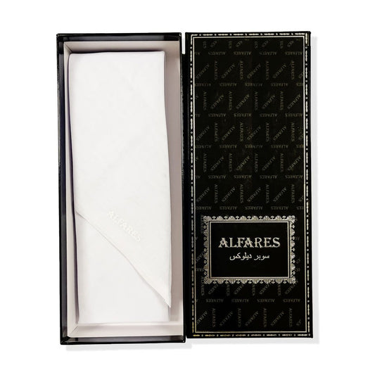 Al Fares Super Deluxe Ghatra White Color