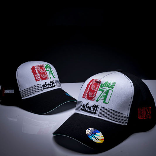 Kashekh Cap "Union Year" White And Black Colors