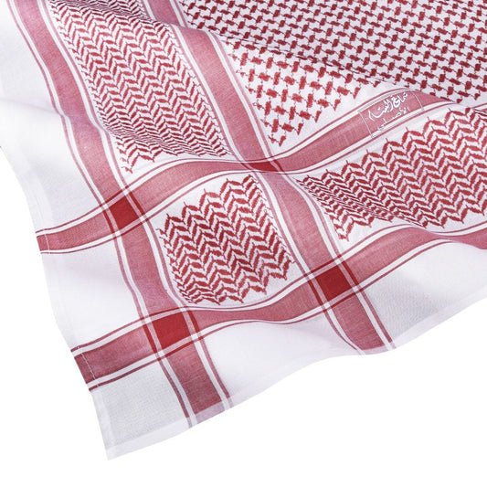 Shemagh Al Bassam Imprint 25 Red Color
