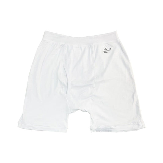 Kibs Boxer The Mikado Cotton Elastic White Color
