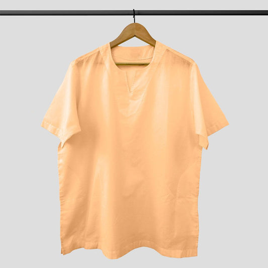 Thobify Megassar 100% Cotton Orange Color