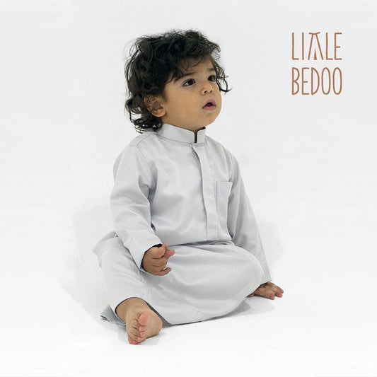 Little Bedoo Dishdasha Grey