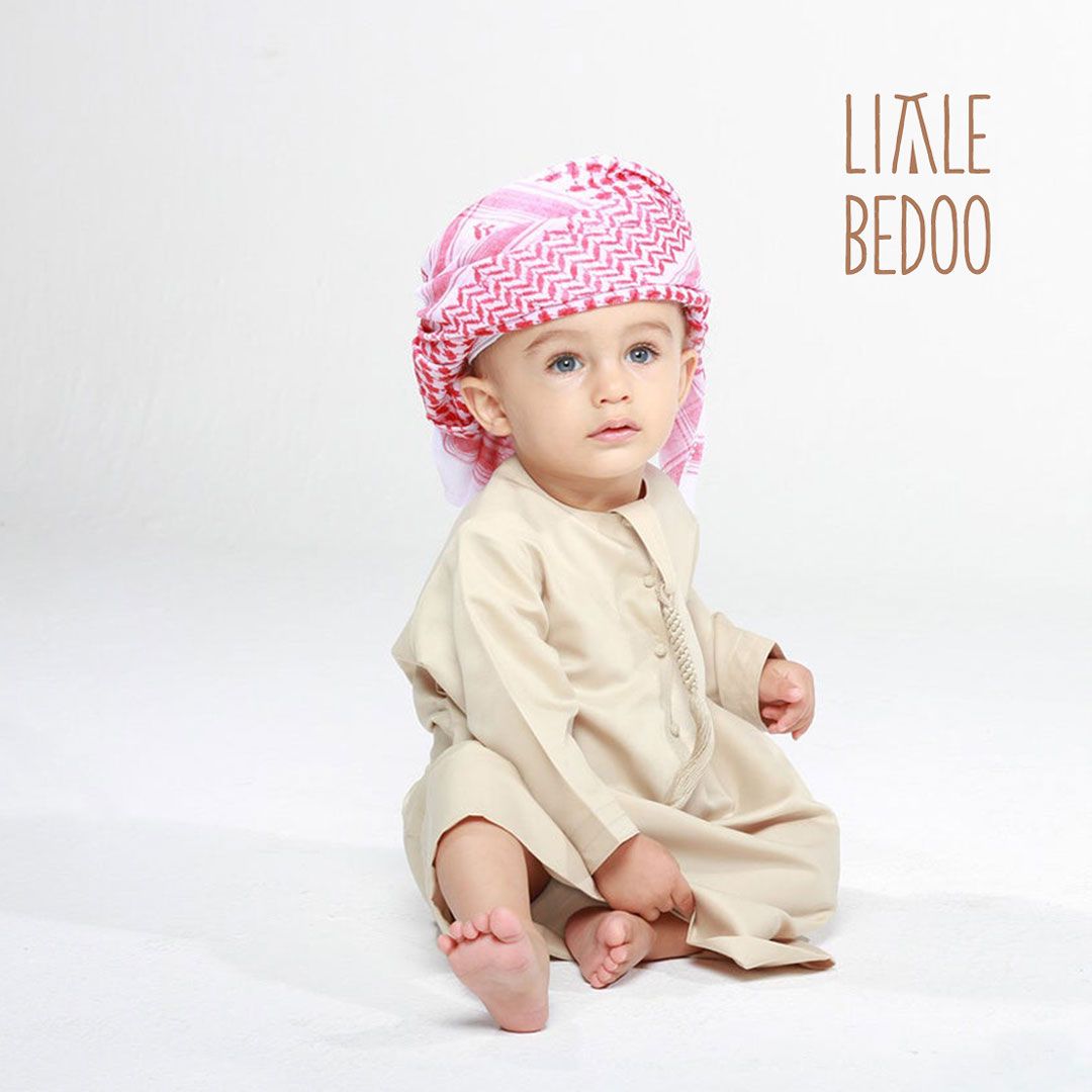 Little Bedoo Emirati Kandora Beige Color