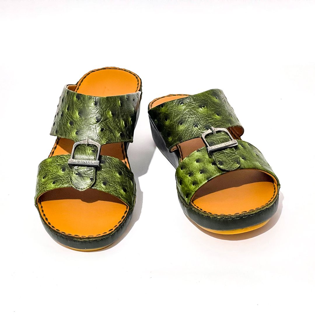 Al Sinyar Sandal Green Color