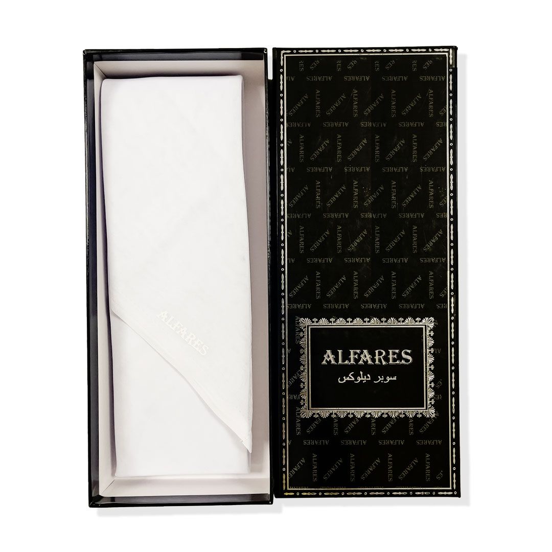 Al Fares Super Deluxe Ghatra White Color