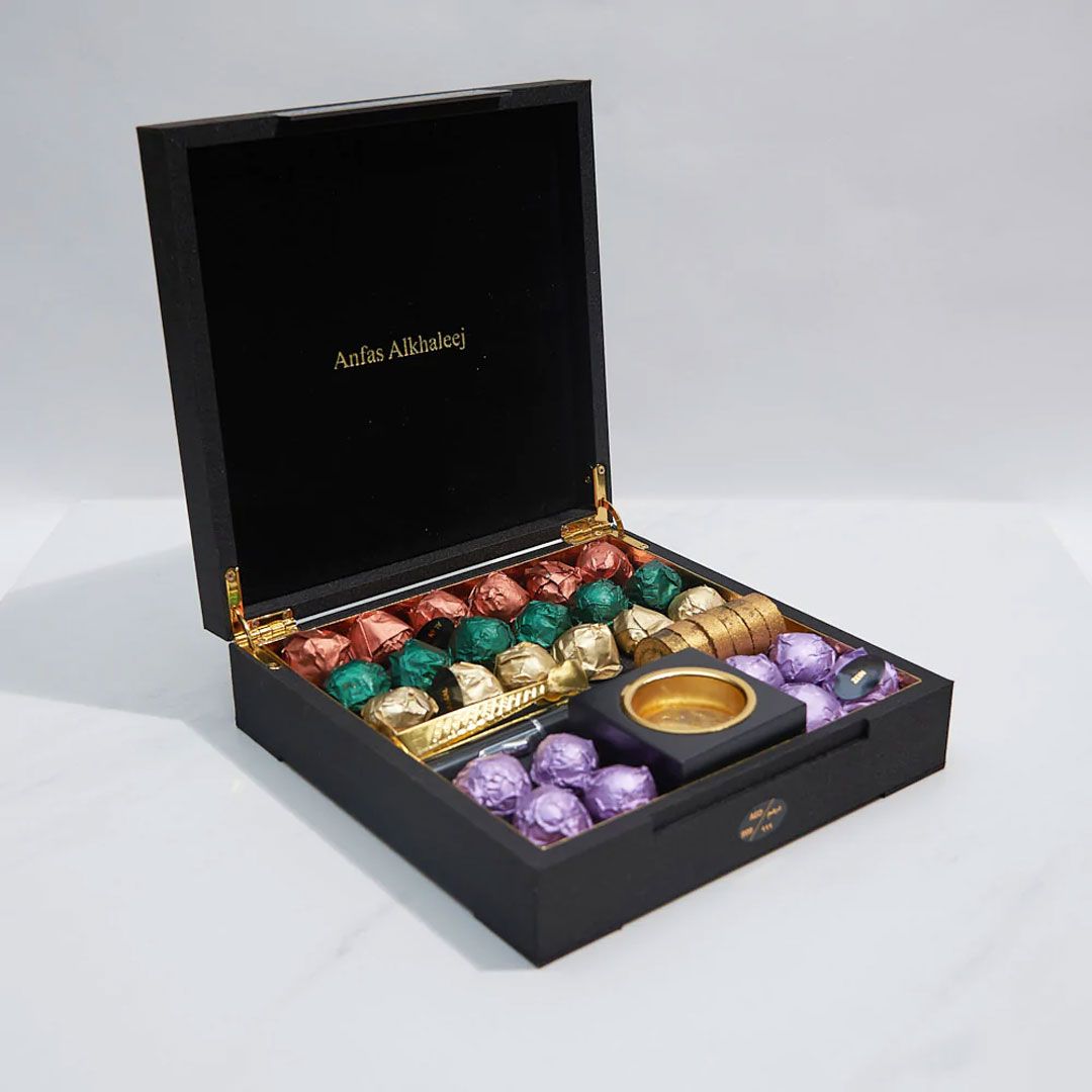 Candy Boukhour Gift Box By Anfas Al Khaleej