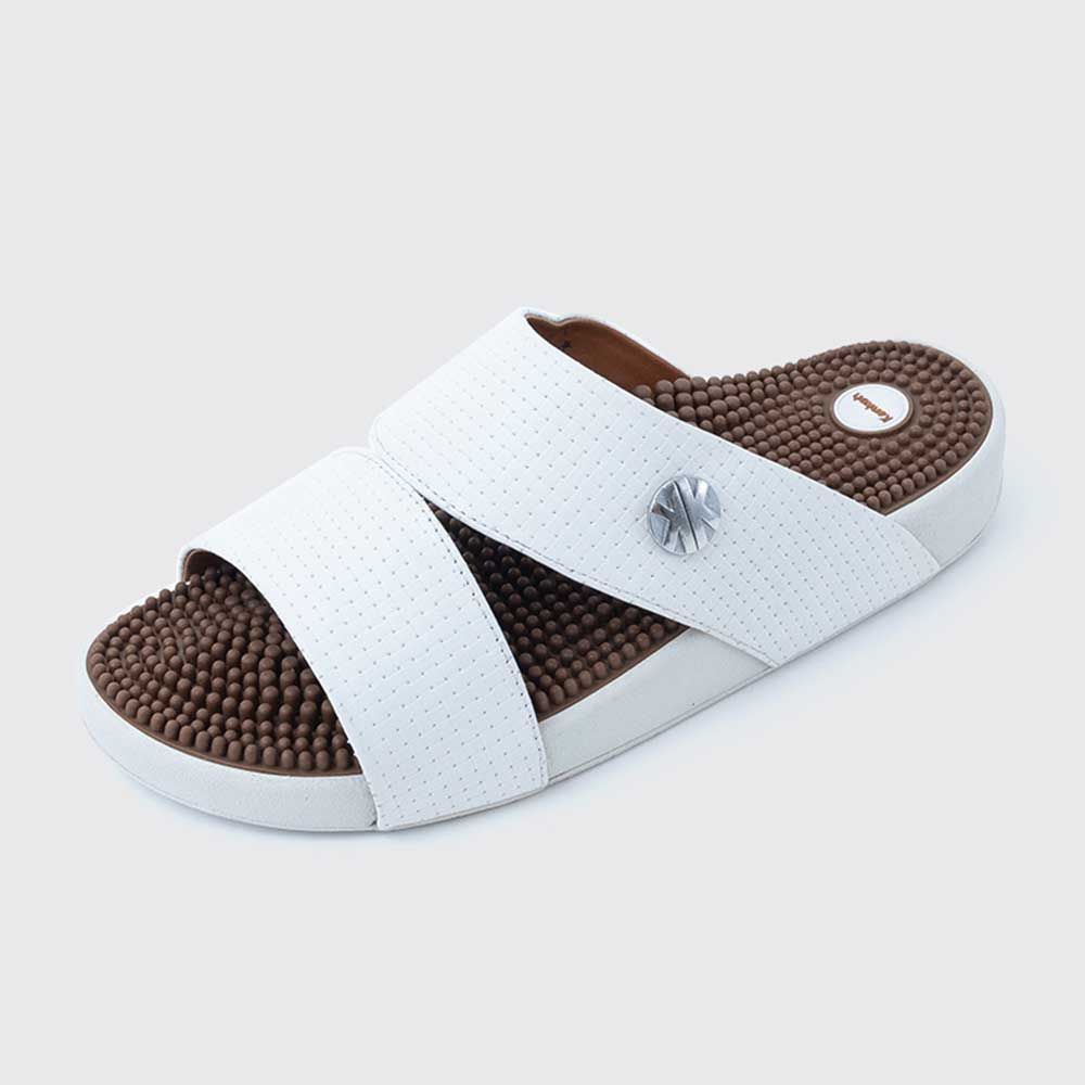 Kenkoh Kobe Sandal White Color