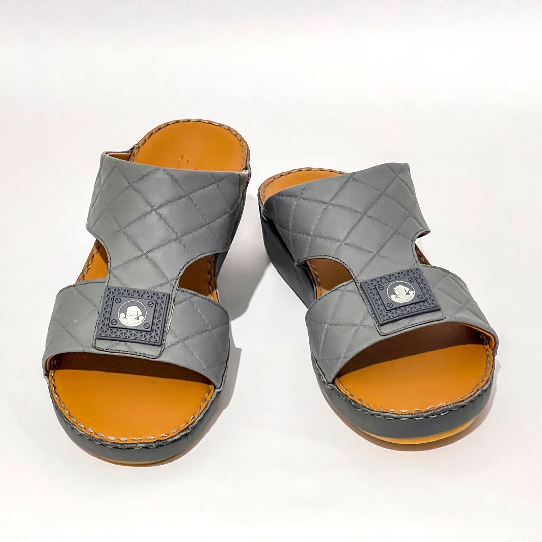 Al Sinyar Sandal Dark Grey Color
