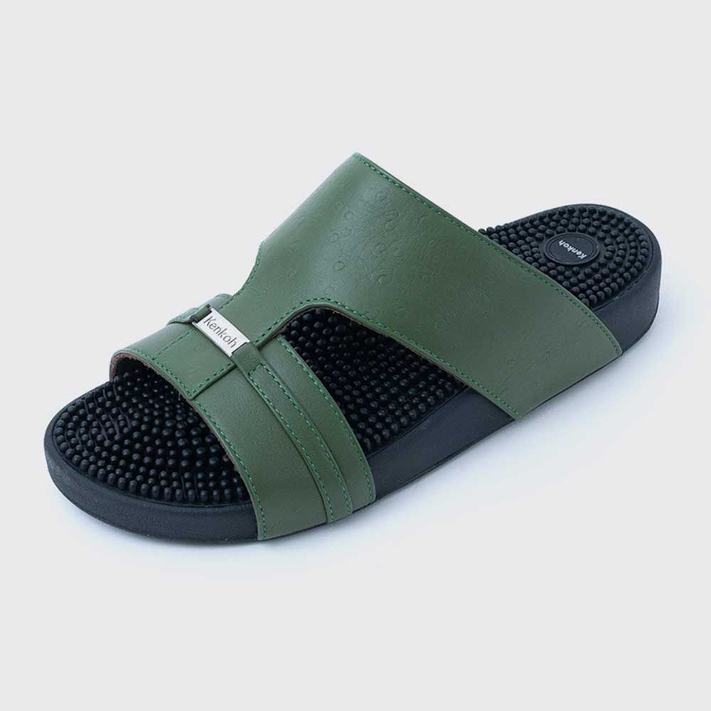 Kenkoh Sendai Sandal Olive Color