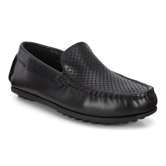 ECCO Hybird Moc Shoes Black Color