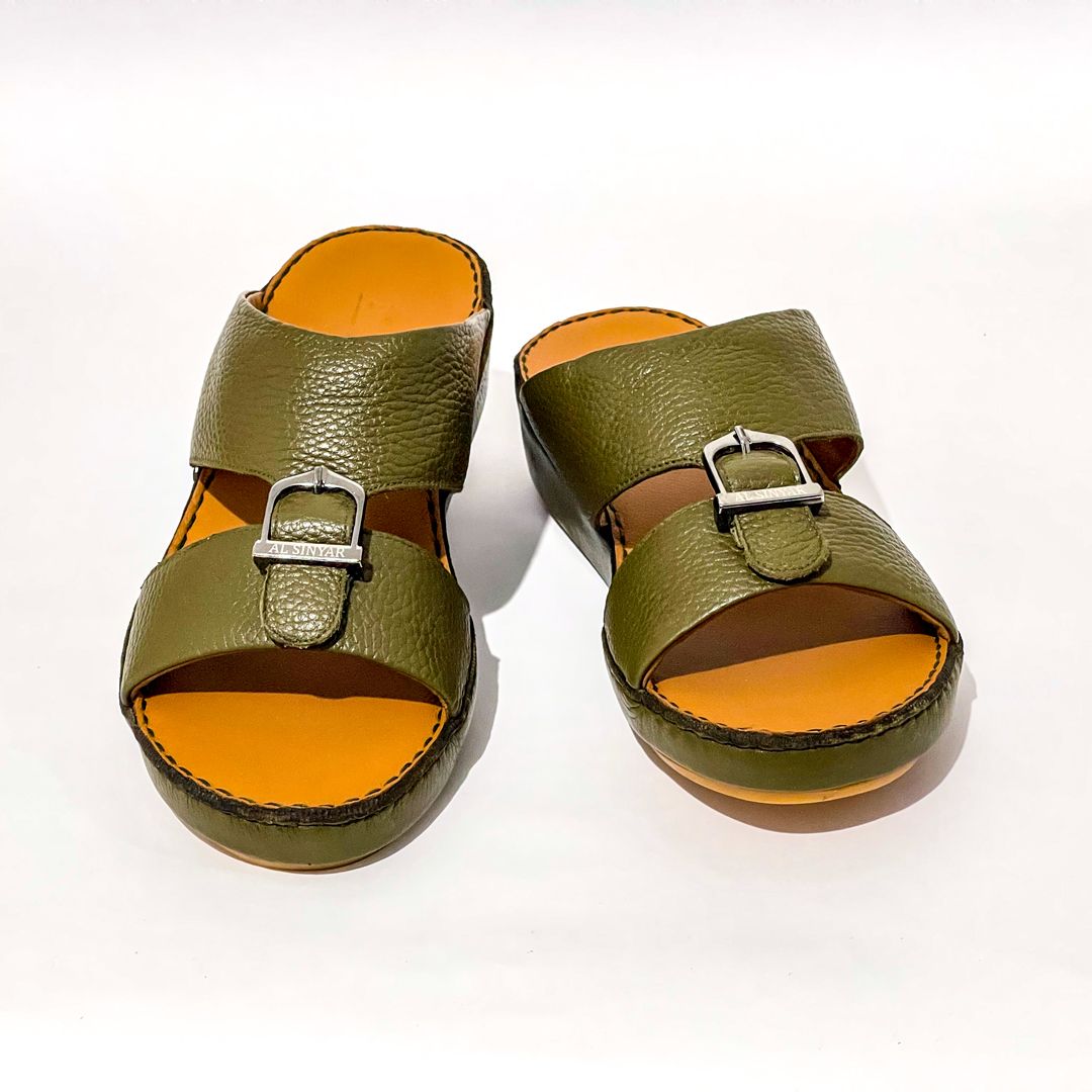 Al Sinyar Sandal Green Color