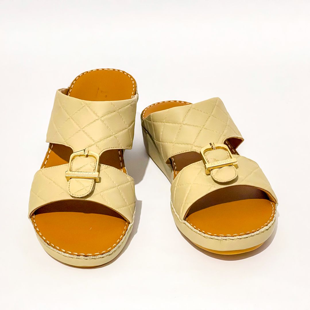 Al Sinyar Sandal Golden Color